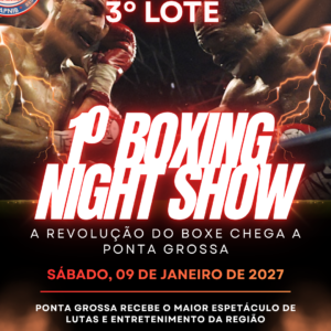 1º Boxing Night Show - 3º Lote